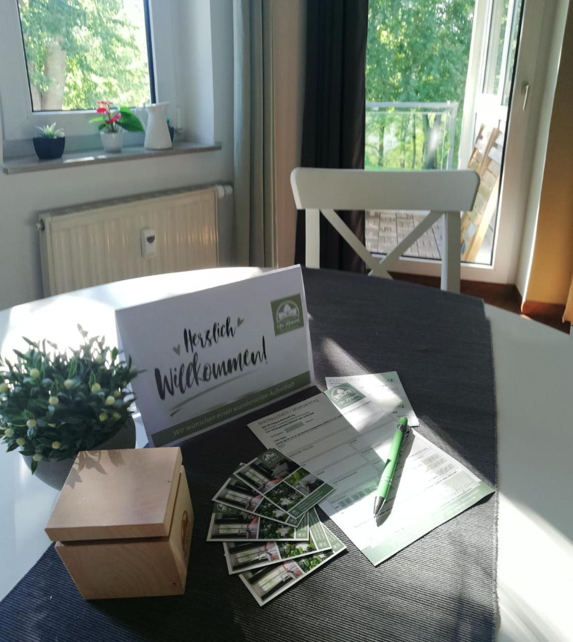 Ferienwohnung Am Kurpark Bad Klosterlausnitz Eksteriør billede